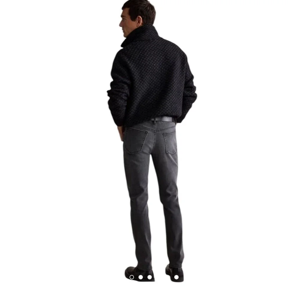 Banana Republic Slim Traveler Gray Denim Jeans 35x30